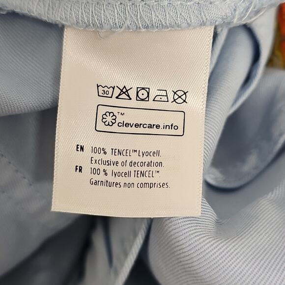 Tentree Womens 100% Tencel (Lyocell) 4 Pocket Glacier Blue Shorts Size L (NWT) - Picture 6 of 9